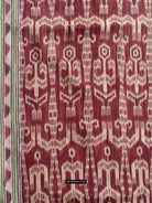 1842 Antique Iban Ceremonial Ikat - Anthropomorphic