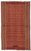 1842 Antique Iban Ceremonial Ikat - Anthropomorphic