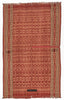 1842 Antique Iban Ceremonial Ikat - Anthropomorphic