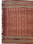 1842 Antique Iban Ceremonial Ikat - Anthropomorphic