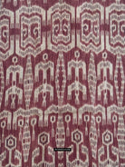 1842 Antique Iban Ceremonial Ikat - Anthropomorphic