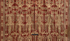 1844 Antique Iban Ceremonial Ikat - Spirit-Figures / Anthropomorhs / Engkaramba