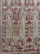 1844 Antique Iban Ceremonial Ikat - Spirit-Figures / Anthropomorhs / Engkaramba