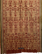 1844 Antique Iban Ceremonial Ikat - Spirit-Figures / Anthropomorhs / Engkaramba