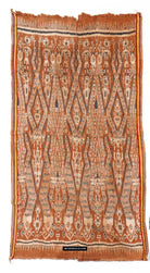 1846 Antique Iban Ceremonial Ikat - Serpent pattern