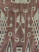 1847 Antique Iban Ceremonial Ikat - Serpent