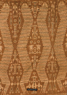 1847 Antique Iban Ceremonial Ikat - Serpent