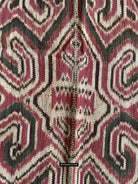 1848 Antique Iban Ceremonial Ikat - Sickle Moon