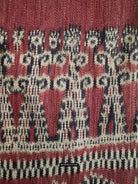 1849 Antique Iban Ceremonial Ikat - Fruiting Palm