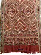 1849 Antique Iban Ceremonial Ikat - Fruiting Palm