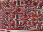 1850 Antique Iban Ceremonial Ikat - Vines + Firefly pattern