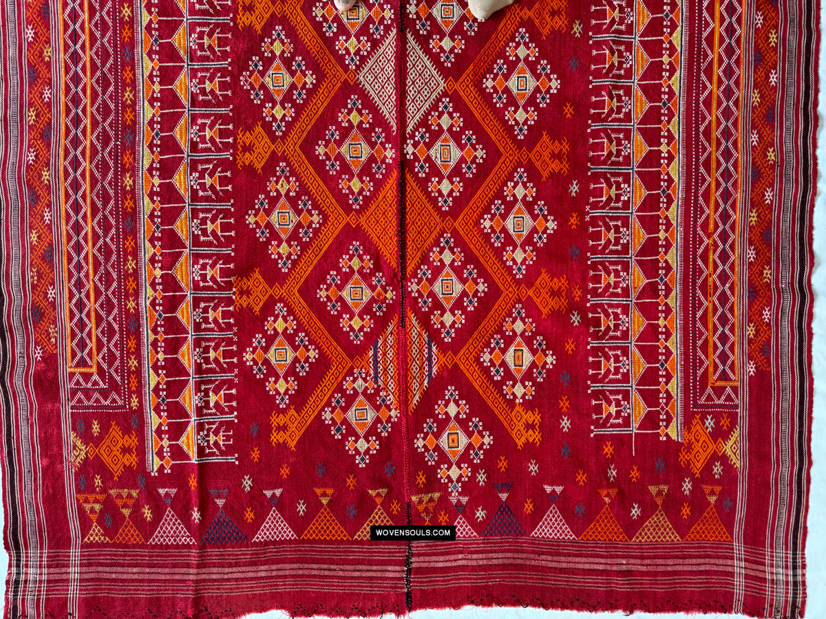 1852 Vintage Shekhawati Bishnoi Rajasthani Wedding Shawl Odhana