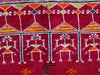 1852 Shekhawati vintage Bishnoi Rajasthani Scialle di nozze Odhana