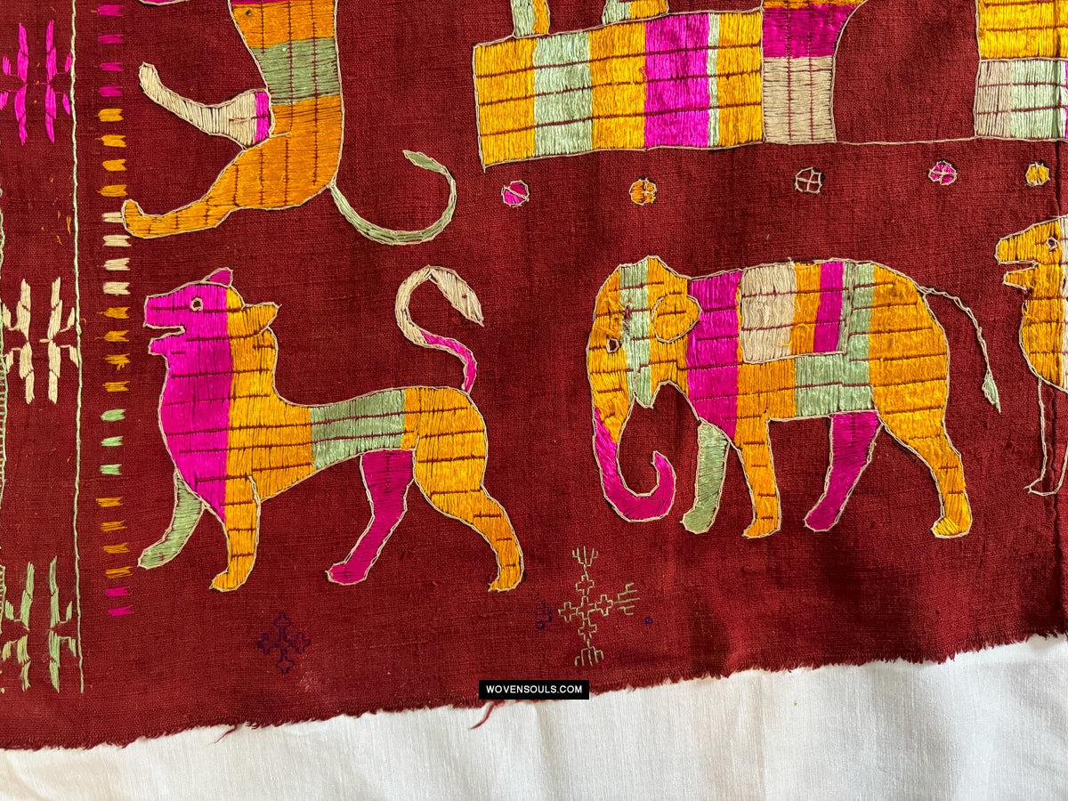 1853 Antique Sainchi Phulkari