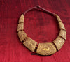 1860 verkaufte alte Himalaya -tibetische Halskette - Hirschmotiv