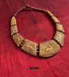 1860 verkaufte alte Himalaya -tibetische Halskette - Hirschmotiv