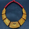 1862 Old Himalayan Tibetan Collier - Motif de cerf