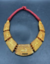 1862 Old Himalaya Collar tibetano - Motif de ciervos