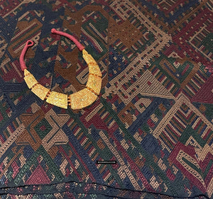 1862 Old Himalaya Tibetan Halskette - Hirschmotiv