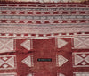 1864 Antique Tunecino Bakhnoug Shawl - Textil Art Masterpiece