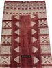 1864 Antique Tunecino Bakhnoug Shawl - Textil Art Masterpiece