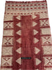 1864 Antique Tunecino Bakhnoug Shawl - Textil Art Masterpiece