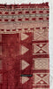 1864 Antique Tunecino Bakhnoug Shawl - Textil Art Masterpiece