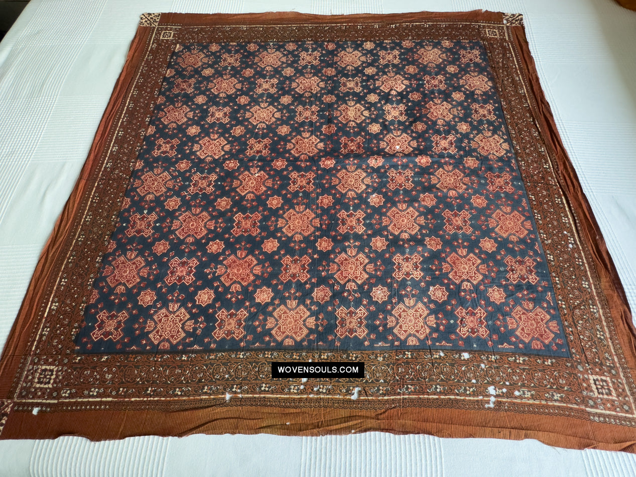 1865 Antique Indian Trade Textile for Toraja Textile