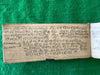 1867 Old Sinhala Palm Leaf Manuscript  / Ceylon