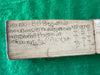 1867 Old Sinhala Palm Leaf Manuscript  / Ceylon