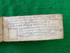 1867 Old Sinhala Palm Leaf Manuscript  / Ceylon