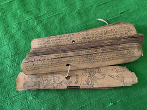 1866 Old Tamil Palm Leaf Manuscript / Ceylon