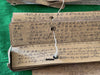 1868 Old Tamil Palm Leaf Manuscript with Side covers / Ceylon