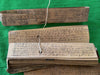 1868 Old Tamil Palm Leaf Manuscript with Side covers / Ceylon