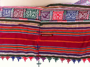 188 SOLD Rare Vintage Rabari Tribal Man's Garment Dhoti-WOVENSOULS-Antique-Vintage-Textiles-Art-Decor
