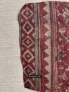 1894 Antique Indian Trade Textile  Patola print Toraja Fragment