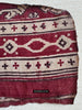 1898 TEXTILE INDIEN ANTIQUE TEXTILE PATOLA PRINT Toraja Fragment