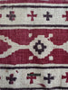 1898 TEXTILE INDIEN ANTIQUE TEXTILE PATOLA PRINT Toraja Fragment