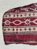 1898 TEXTILE INDIEN ANTIQUE TEXTILE PATOLA PRINT Toraja Fragment