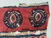 1902 Fragment de Toraja du textile du commerce indien antique