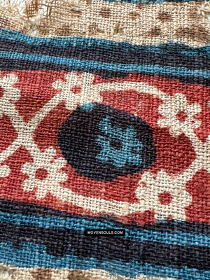 1902 Antique Indian Trade Textile Toraja Fragment