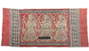 1906 vendió tela ceremonial de Toraja grande con músicos femeninos