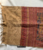 1907 Long Toraja cérémonial wayang tissu