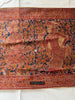1907 Long Toraja cérémonial wayang tissu