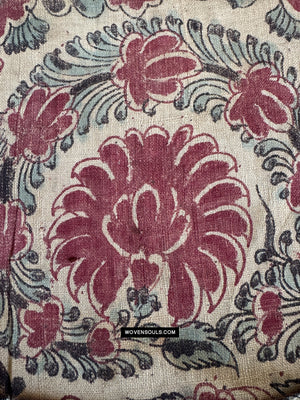 1908 Antique Indian Trade Textile Toraja Fragment