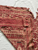 1924 TEXTILE ANTIQUE INDIEN TEXtile Patola Print Toraja Fragment