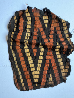 1928 Old Toraja Ceremonial Headcloth Tali Tau Batu Fragment Group