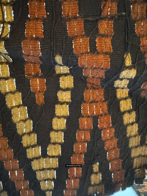 1928 Old Toraja Ceremonial Headcloth Tali Tau Batu Fragment Group