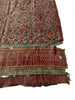 1932 Fragment de Toraja du textile du commerce indien antique