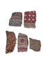 1938 Mixed Group of Antique Indian Trade Textile Toraja Fragments
